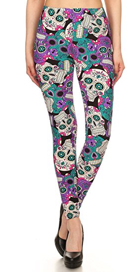 Same Mind Inc Luxurious Quality Hot Trendy Printed Leggings-Variety of Designs