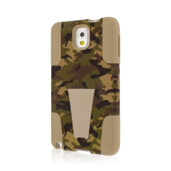 Samsung Galaxy Note 3 Case, MPERO IMPACT X Series Dual Layered Tough Durable Shock Absorbing Silicone Polycarbonate Hybrid Kickstand Case for Note 3 [Perfect Fit & Precise Port Cut Outs] - Hunter Camo