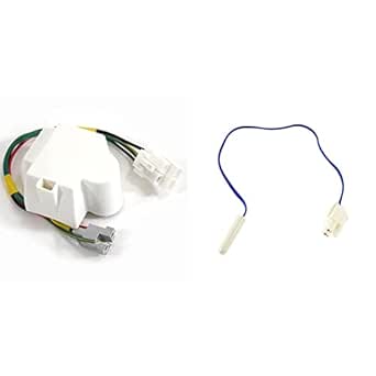 LG EBG60663230 Thermistor Assembly,PTC and LG 6500JB2002X Genuine OEM Temperature Sensor for LG Refrigerators