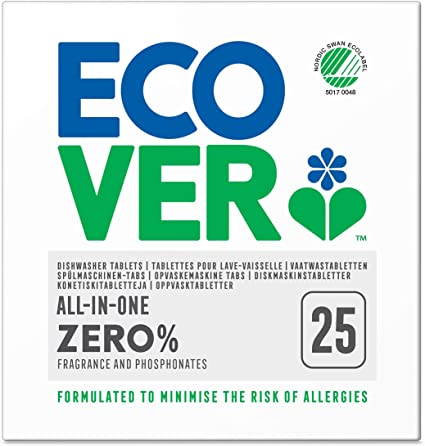 Ecover Zero Dishwasher Tablets, 25 each