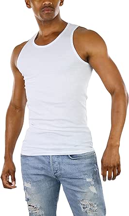 ToBeInStyle Men's A-Shirt Tank Top Muscle Shirt