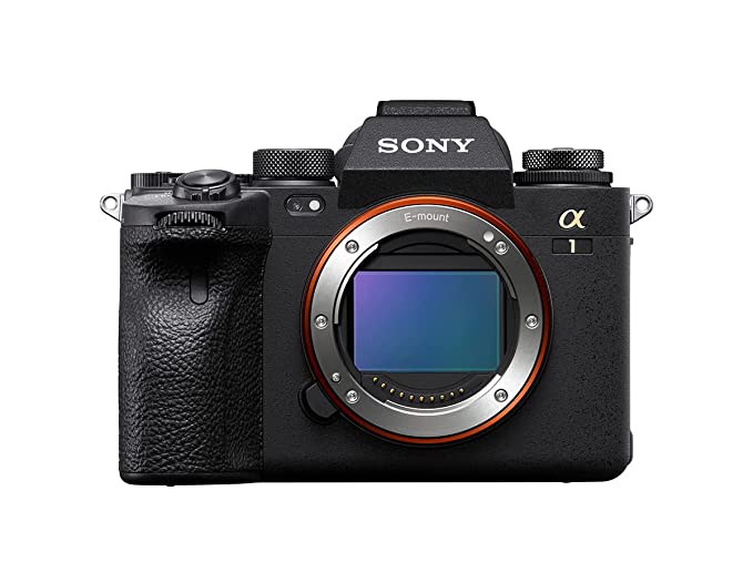 Sony Alpha ILCE-1 Mirrorless Full-Frame Camera (30 FPS, 50.1 MP, 8K 30P, 4K 120P, Real-time Eye AF, Real time Tracking, 5X Optical Zoom) - Black, Compact