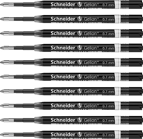 Schneider Gelion Plus Gelmine (Großraummine G2-Format) 10er Packung schwarz