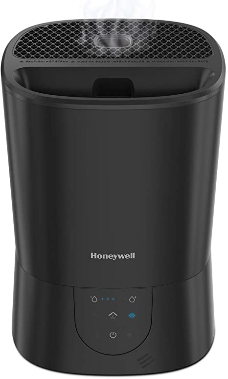 Honeywell Top Fill Warm Mist Humidifier, Black