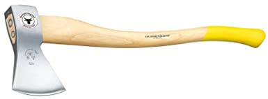 GEDORE OX 20 H-1257 Universal Forestry Axe, Hickory Handle 1250 g