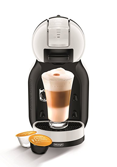 Nescafe EDG305.WB Dolce Gusto Mini Me Coffee Capsule Machine by De'Longhi - Black and White