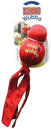 KONG Wubba Squeak Dog Toy Small - Pack of 3