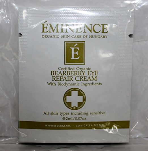 Eminence Bearberry Eye Repair Cream 6x 2ml samples (samples)
