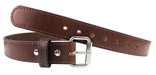 The Ultimate Steel Core Gun Belt | Concealed Carry CCW Leather Gun Belt with Steel Insert | Made in The USA | The Toughest 1 1/2 inch Premium Heavy Duty Leather Gun Belt