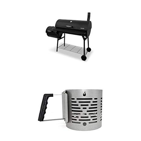 Char-Broil American Gourmet Offset Smoker, Deluxe   Charcoal Starter