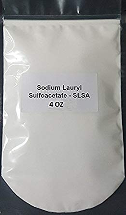 (SLSA) Sodium Lauryl Sulfoacetate 4 oz reclosable bag