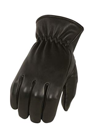 Milwaukee Leather Men's Deer Skin Winter Lined Gloves (Black, Large)