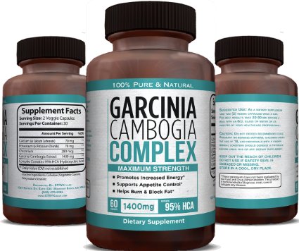 STRYK Labs Garcinia Cambogia 95% HCA Weight Loss Supplement, 60 Capsules