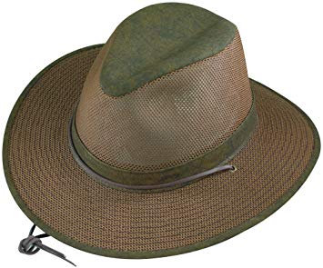 Henschel Crushable Soft Mesh Aussie Breezer Hat