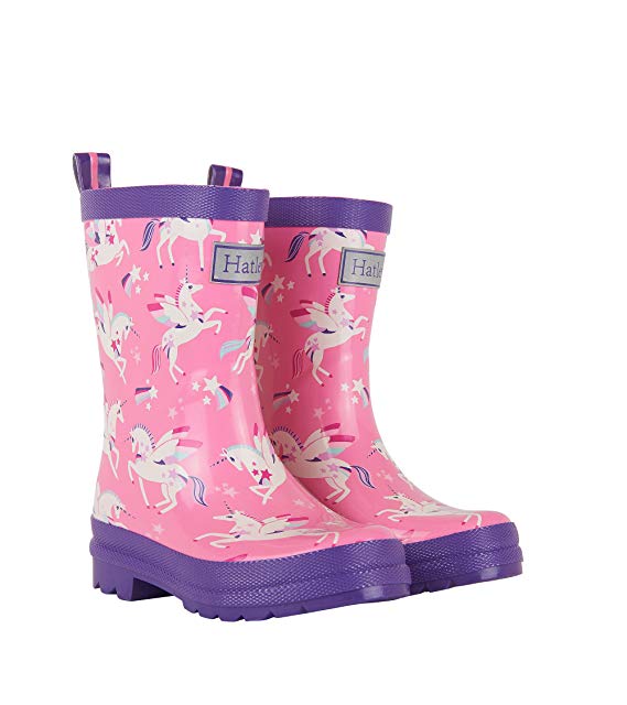 Hatley Girls' Printed Rain Boots