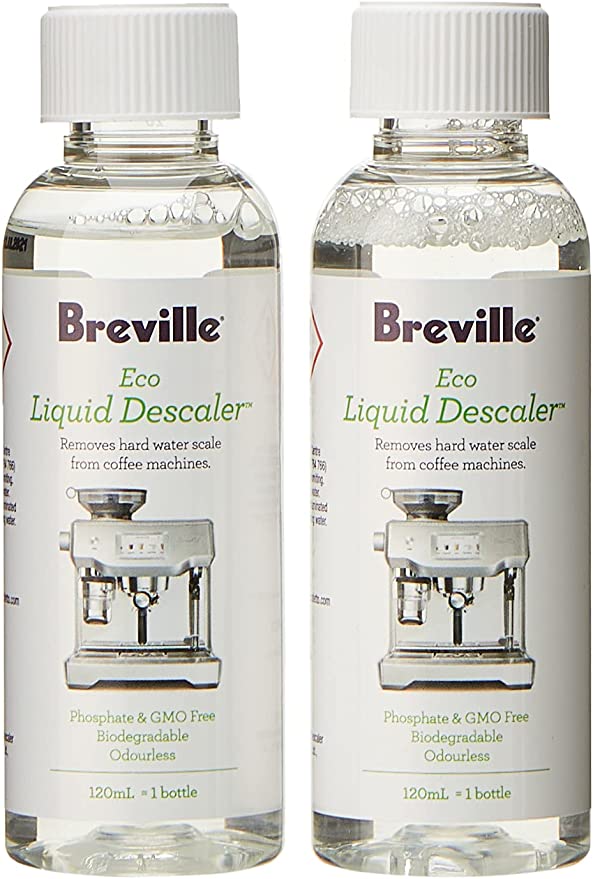 Breville Eco Liquid Descaler, Duo Pack, Clear, BES009CLR