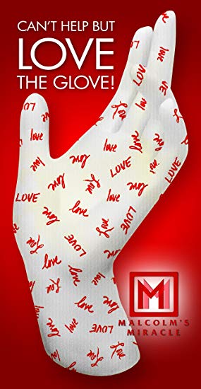Malcolm's Miracle LOVE Moisturizing Gloves (Small) - GUARANTEED for TWO YEARS - Made in the USA (Small)