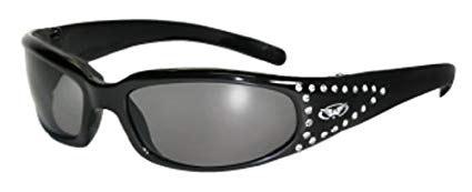 Global Vision Eyewear Marilyn 3 Sunglasses with EVA Foam, Smoke Tint Lens