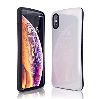 iPhone X Case/iPhone Xs Case/Premium Luxury Design Reinforced Drop Protection [10ft. Grade Drop Tested] Apple iPhone X/iPhone Xs - White