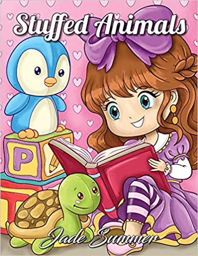 Stuffed Animals: An Adorable Coloring Book with Cute Animals, Playful Kids, and Fun Scenes for Relaxation