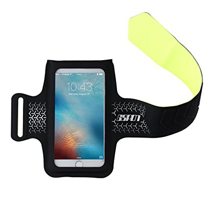Sports Armband for iPhone 7P/iPhone 7,GSPON Universal Water Resistant Exercise Armband Running Pouch Touch fit up to 6" Phone ,SAMSUNG S2 / Note series for arm circumference 11"-15"