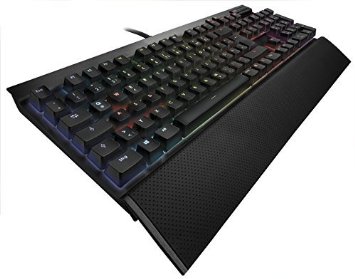 Corsair Gaming CH-9000065-UK  CGK70 RGB MX Cherry Brown Performance Multi-Colour LED Backlit Mechanical Gaming Keyboard UK