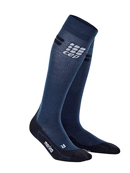 CEP Men's Progressive  Run Merino Compression Socks (