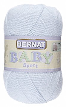 Bernat Big Ball Baby Solid Yarn -3 Light Gauge 100% Acrylic - 12.3 oz -   Denim Marl  -  Machine Wash & Dry