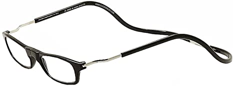 Clic Black Expandable XXL Reading Glasses, Black  1.75