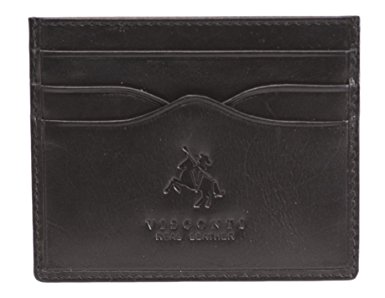 Visconti Monza Mens Leather Credit Card Holder / Oyster Pass Holder Wallet POMPEI # MZ-1