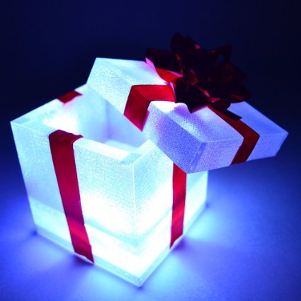 Light Up Gift Boxes that actually open - Set of 6