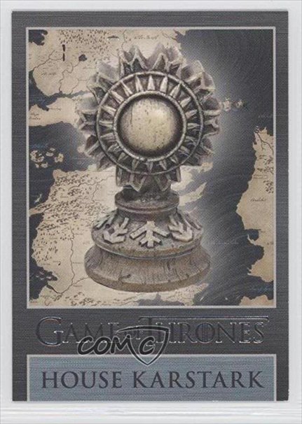 House Karstark (Trading Card) 2014 Rittenhouse Game of Thrones Season 3 Map Marker Sigil #MM4
