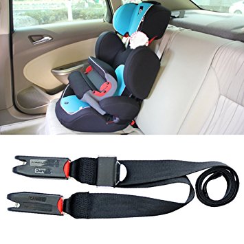 EasyLife Car Child Safety Seat Belt General Isofix Interface Belt Latch Adjustable Baby Car Seat Fixing Device Strap