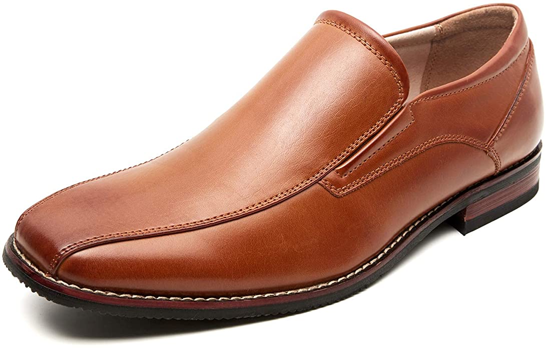 ZRIANG Men's Dress Loafers Formal Leather Lined Slip-on Shoes