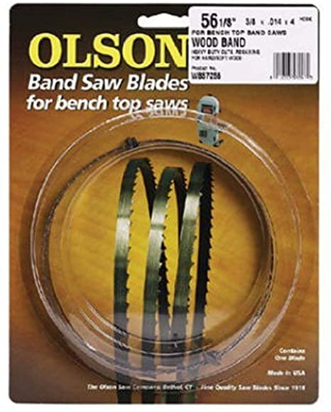 Olson Saw WB51656BL 56-1/8-Inch by 1/8 wide by 14 Teeth Per Inch Band Saw Blade