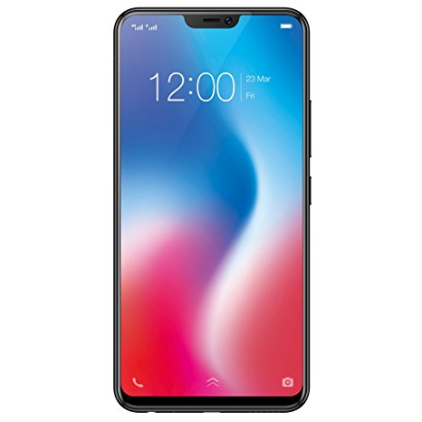 Vivo V9 4GB/64GB 6.3-inches Dual SIM Factory Unlocked - Taiwan Stock No Warranty (Pearl Black)