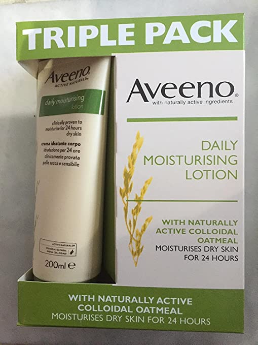 Triple Pack, Aveeno Daily Moisturising Lotion(3x 200ml)