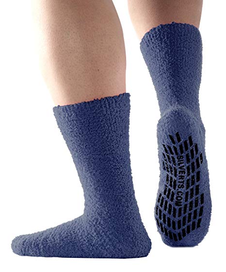 Non Skid Hospital Socks/No Slip Socks – Best Fuzzy Gripper Socks - Slipper Socks