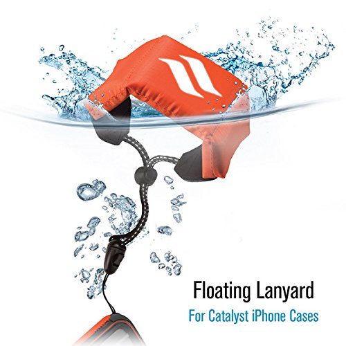 Floating Lanyard Reflective for Phone or Other Device by Catalyst, Orange