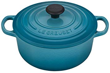 Le Creuset of America LS2501-2017 Enameled Dutch Oven, 2.75 qt, Caribbean