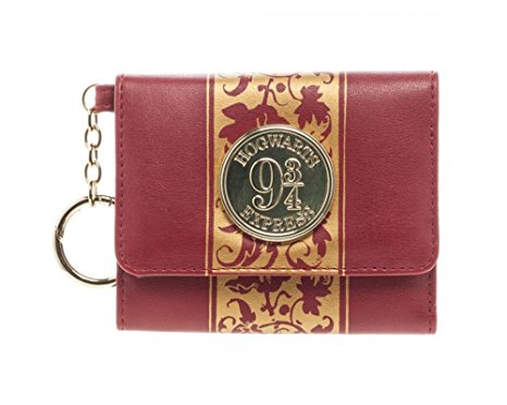 Harry Potter Hogwarts Express 9 3/4 Mini Trifold Wallet