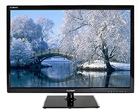 DoubleSight 28" UHD 4K Ultra High Resolution LCD Monitor 3840 x 2160 Resolution, Speakers, VESA, LED Back Light