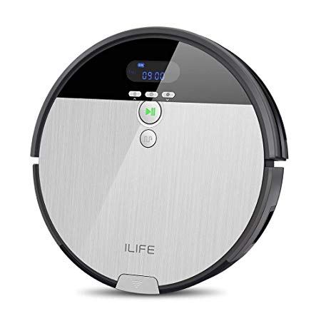 ILife V8s Robotic Vacuum Cleaner with Dry & Water Tank Mopping