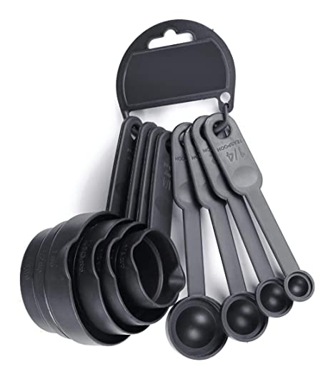 Measuring Cups and Spoons Set - A Must Kitchen Essential (8 Pieces Set)