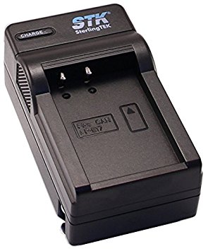 STK's Canon LP-E17 Charger for Canon EOS Rebel T6i, T6s, EOS M3, 750D, 760D, 8000D, Kiss X8i cameras, LC-E17 Charger