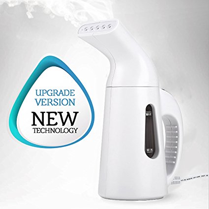 Lypumso Steamer, Powerful Portable Handheld Travel Fabric Steamer Iron with Dual Protection System for Dewrinkles Clothing, Cleaning, Sterilization Steaming face, Humidification with UL Certificated