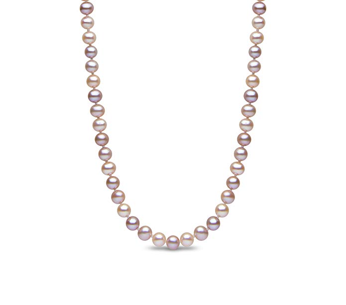 Kimura Cultured Natural Muilticolour Freshwater Pearl 18 Inch Necklace, 9 ct