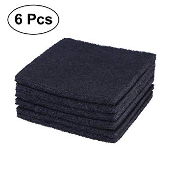 UEETEK 6Pcs Replacement Carbon Filter for Hooded Litter Tray