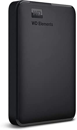 WD ポータブルHDD 2TB USB3.0 ブラック WD Elements Portable 外付けハードディスク / 2年保証 WDBU6Y0020BBK-WESN