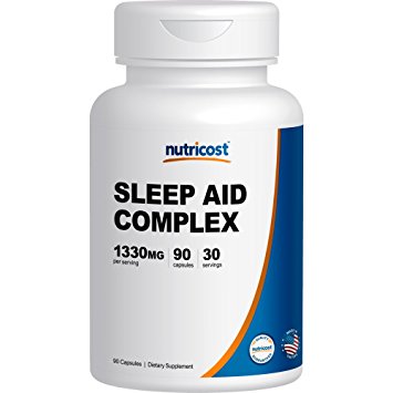 Nutricost Sleep Aid Complex 1330mg Serving (90 Capsules)